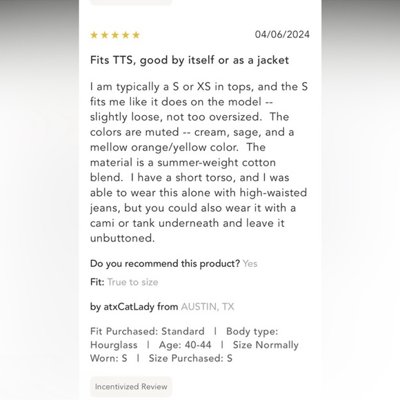 Anthropologie Maeve x Dylan Mierzwinski Short-Sleeve Jacquard Polo Medium NWOT - Picture 9 of 10